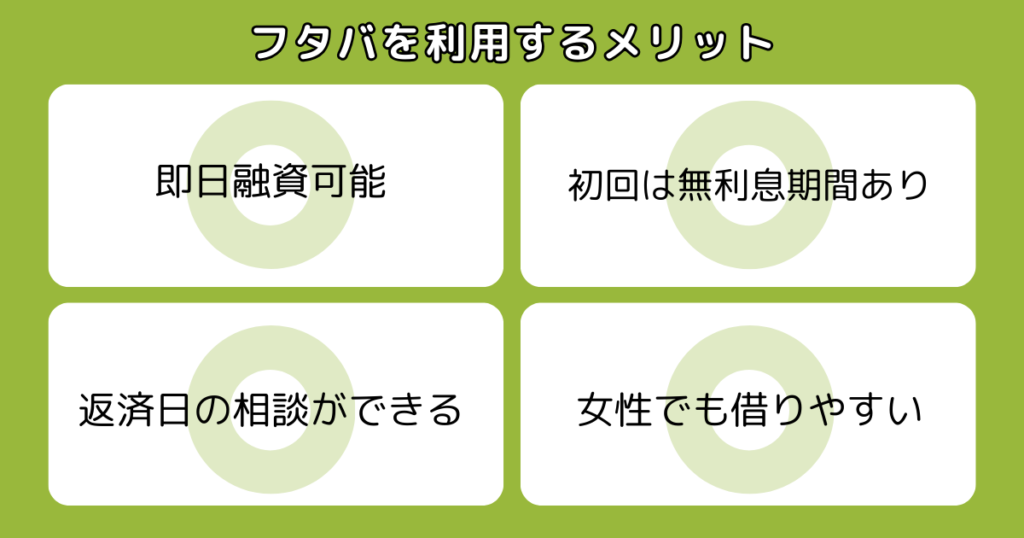 フタバを利用するメリット