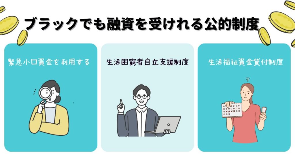 公的制度を利用するのも一つの方法